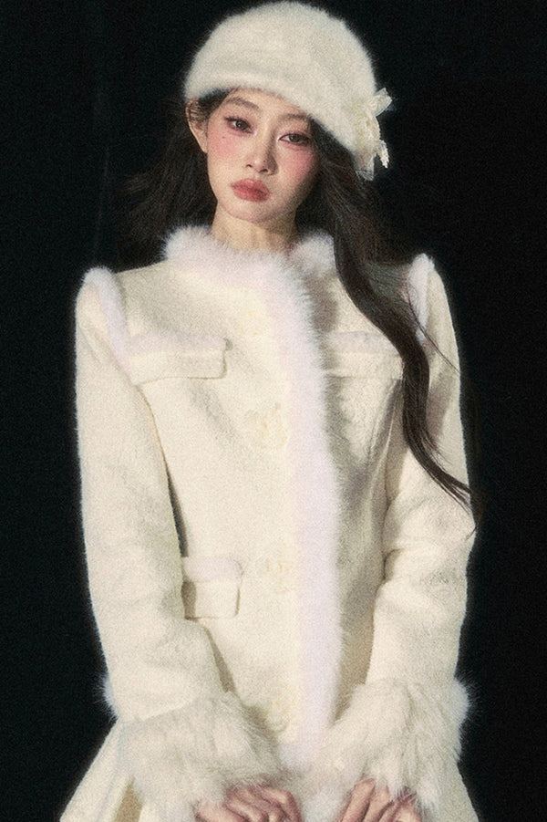 French Lace Suit with Pleated Skirt Set-Up