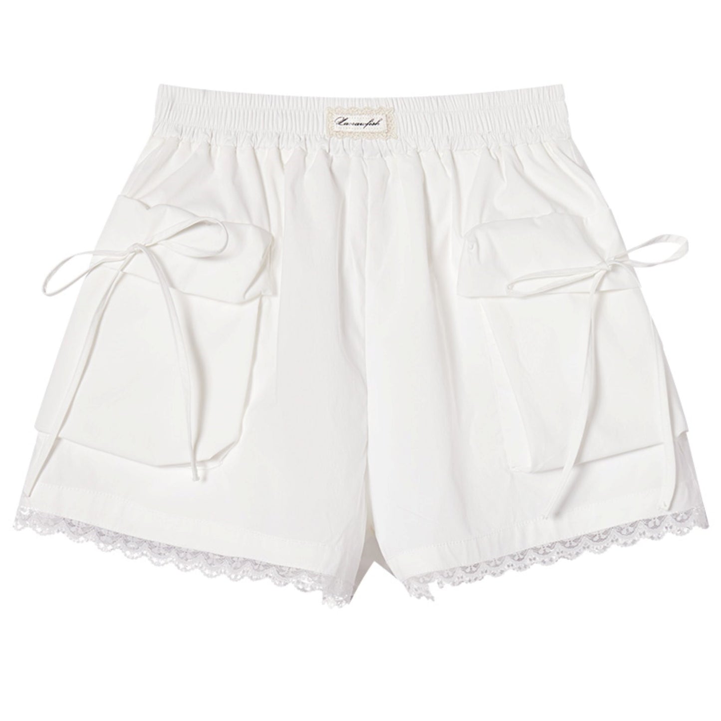 Embellished Lace Shorts