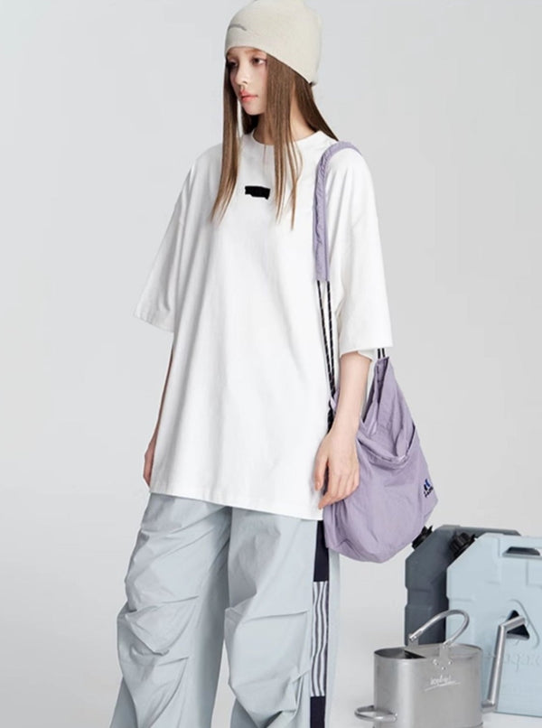 Embroidered Short-Sleeved T-Shirt