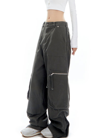 American Retro Large Pocket Cargo Pants