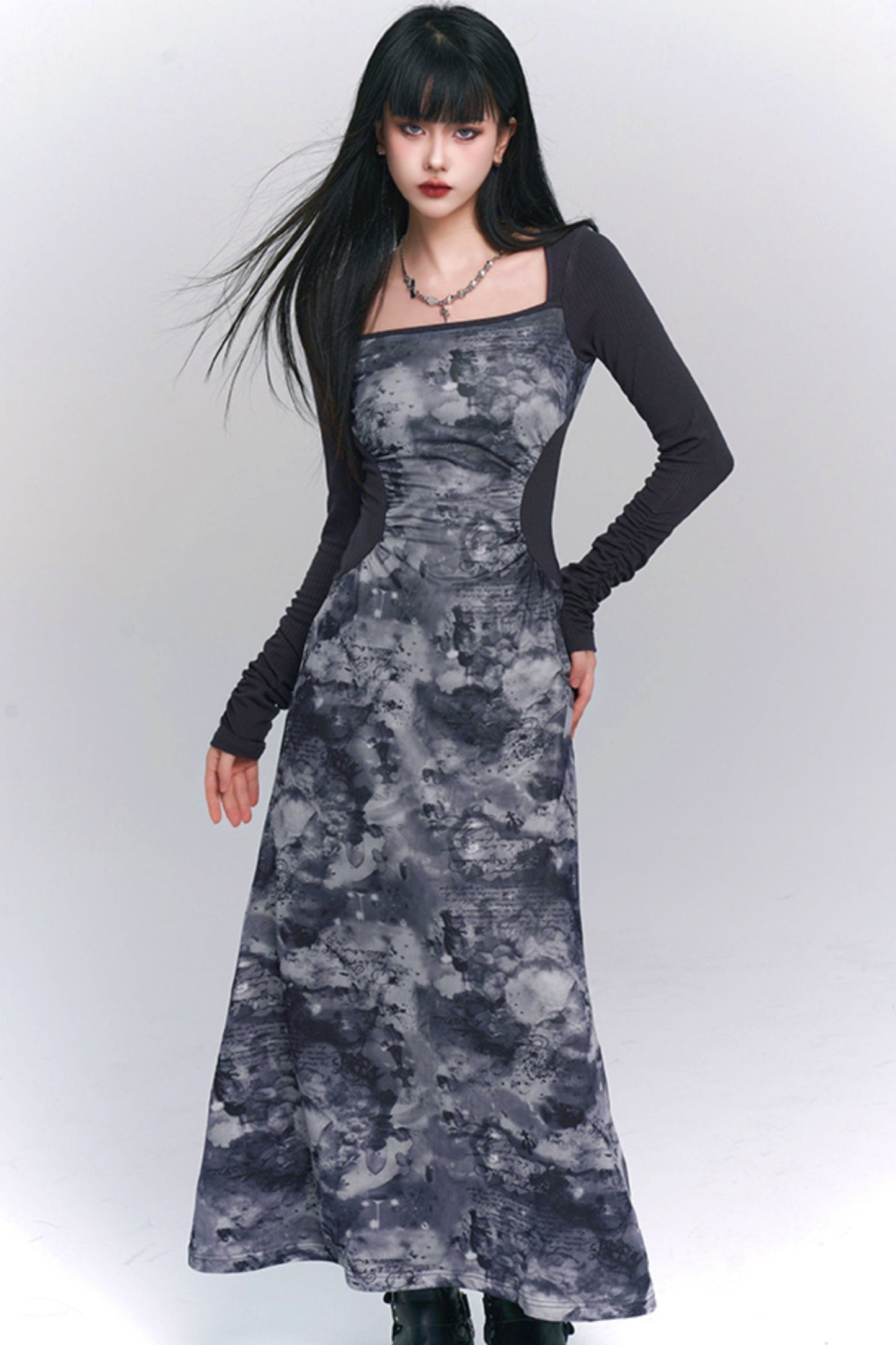 Unique Cold Design Chinese Dress