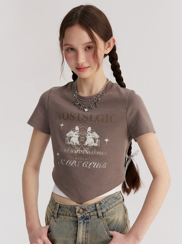 American Retro Slim Fit Short Sleeve T-Shirt