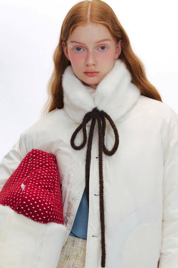 보우 스트리머 리버시블 다운 재킷 