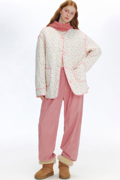 Abenteuer Lilliputia Floral Baumwolljacke 