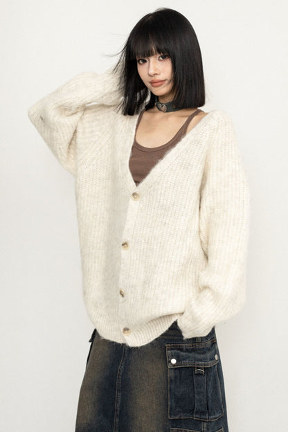 KOREAN LAZY STYLE SWEATER CARDIGAN