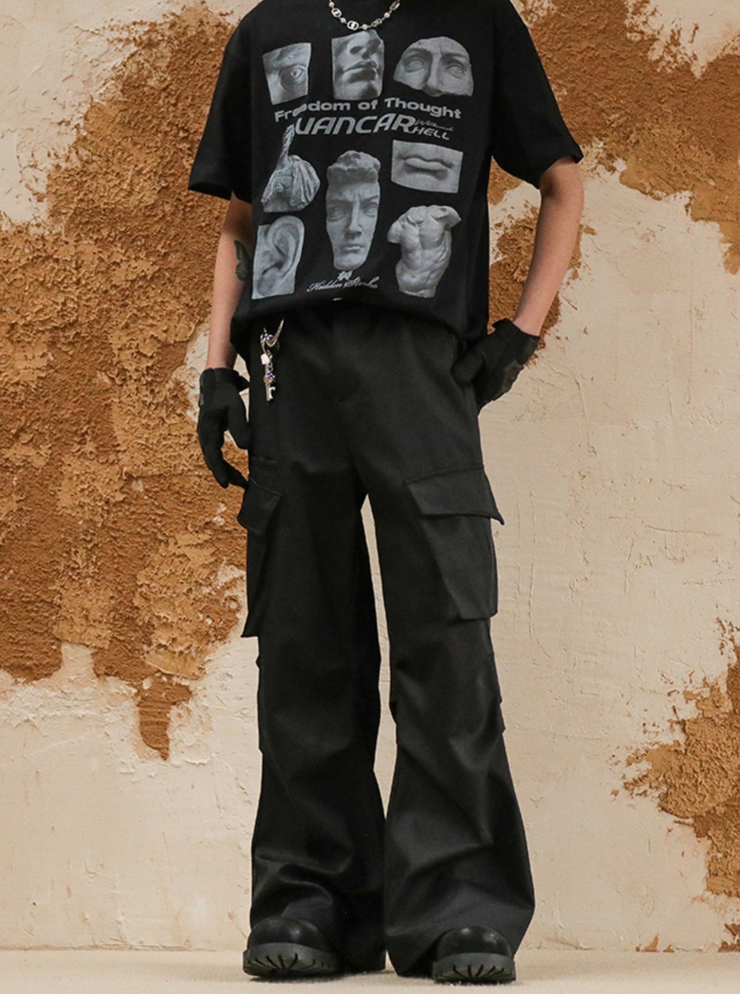 American Vintage Design Loose Cargo Pants