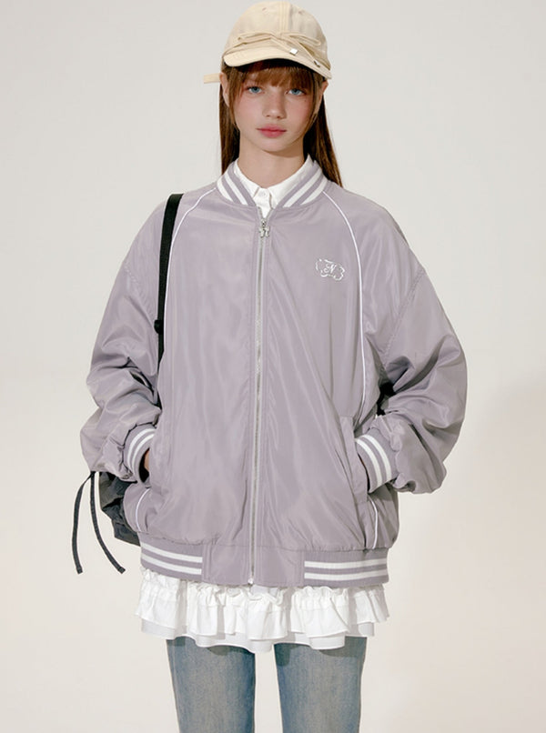 Spring Nap Baseball Jacket