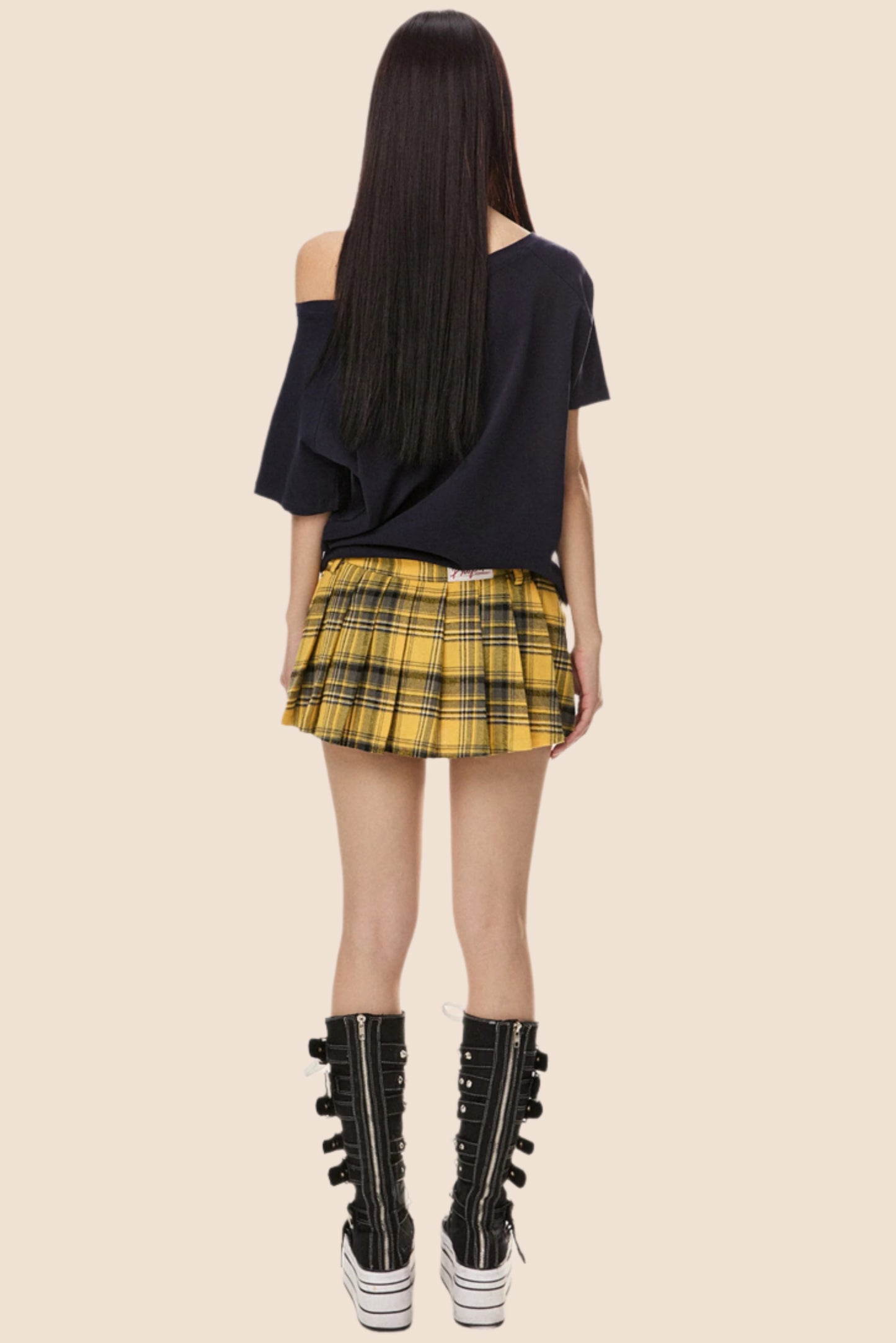 Retro Loose Off Shoulder T-Shirt