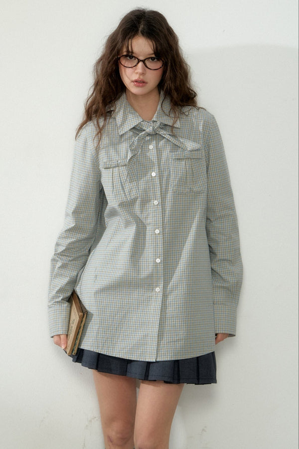 Hochschulstil Karohemd 