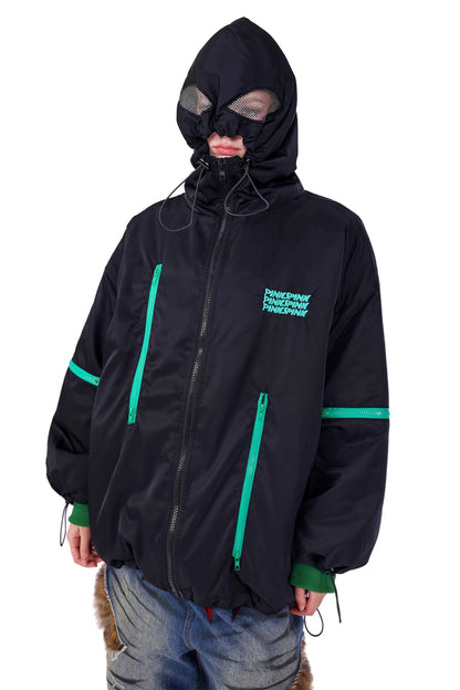 Alien Concept Hooded Zip Coat