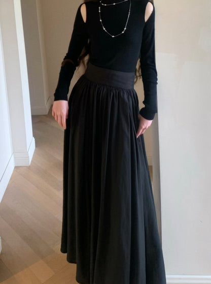 French Hepburn Midi Skirt