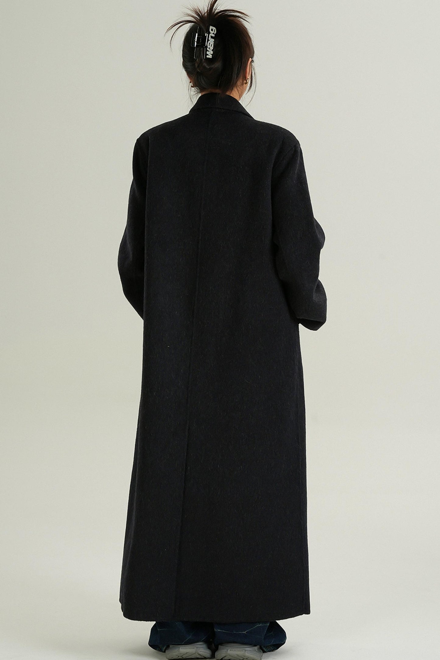 Double-Sided Wool Suit Coat