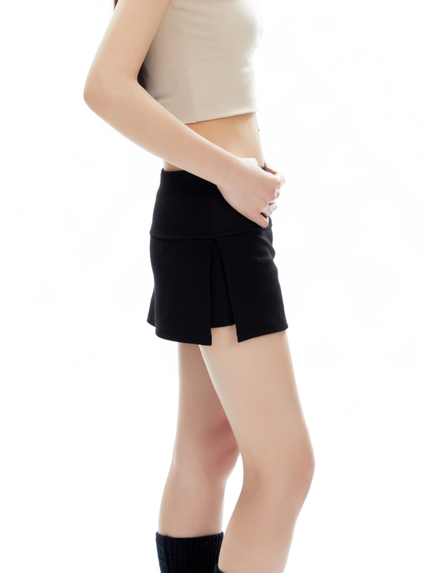 Walking Light Yoga Shorts Skirt