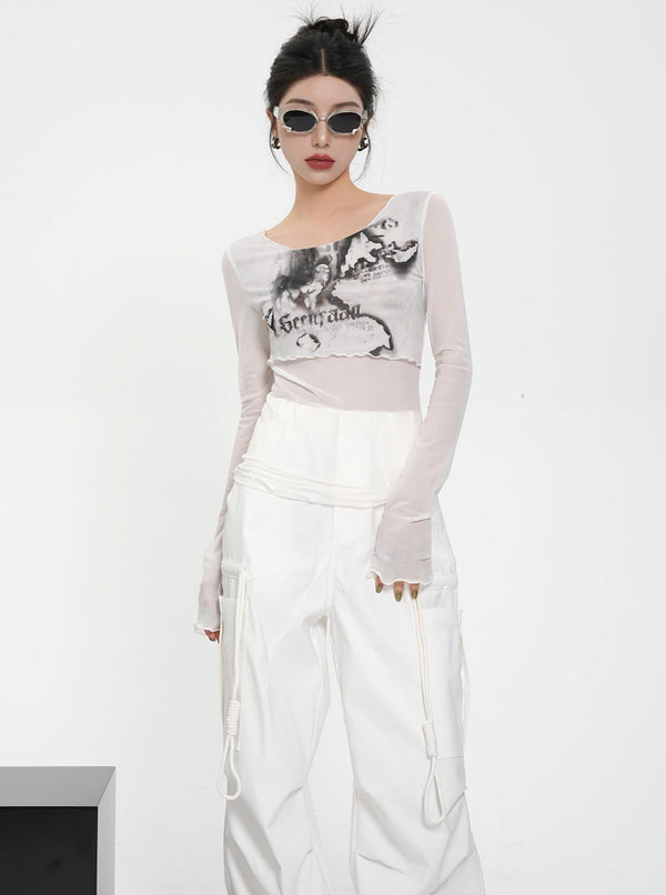 Mesh Sun Protection T-Shirt