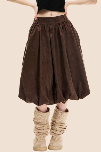 Bubble Midi Skirt