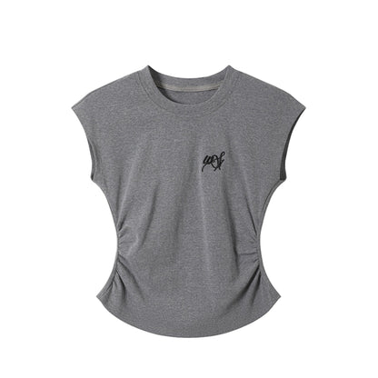 Flowy Sleeve Top And A-Line Skirt Set-Up