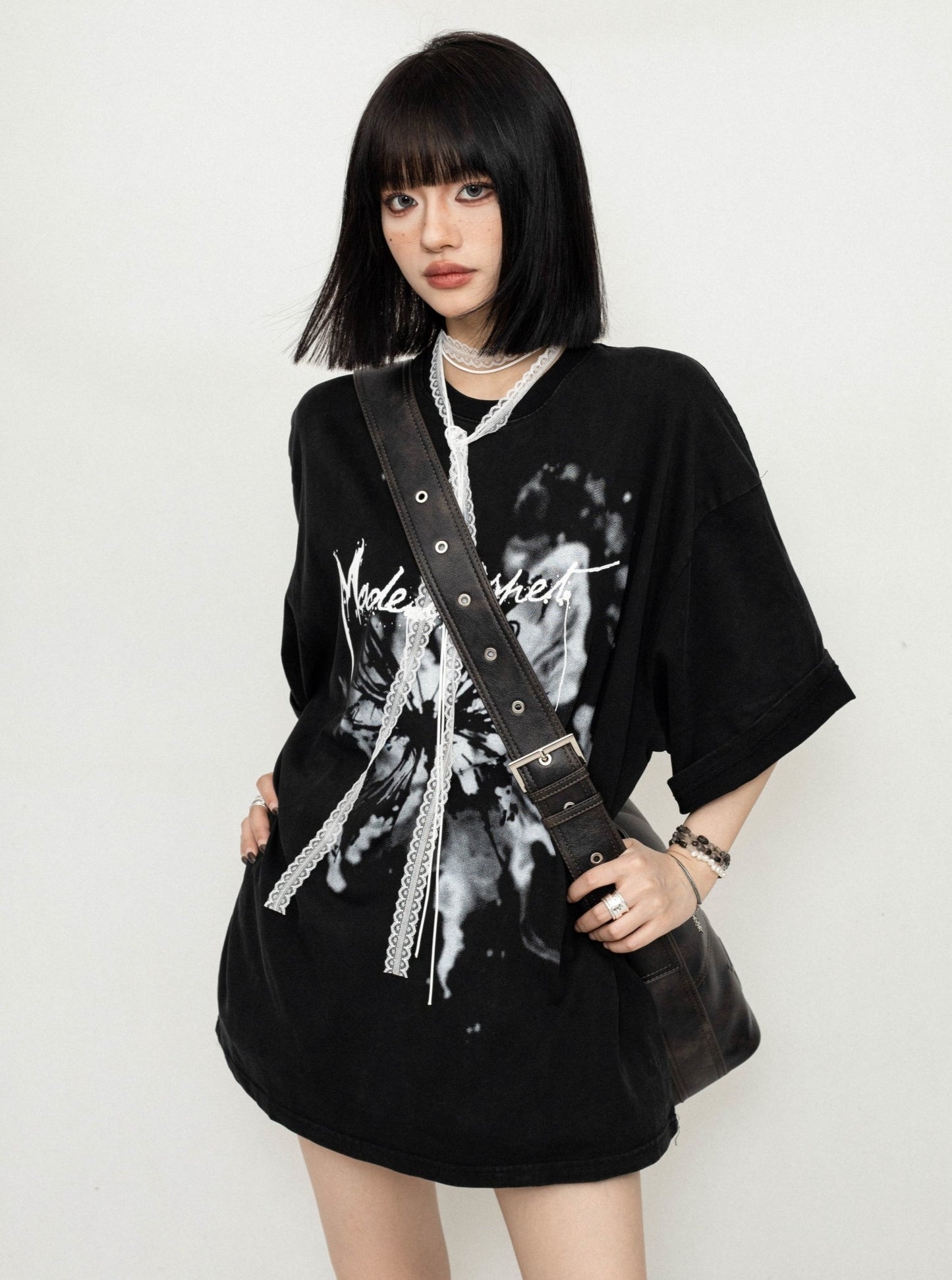 Butterfly Print Loose T-Shirt