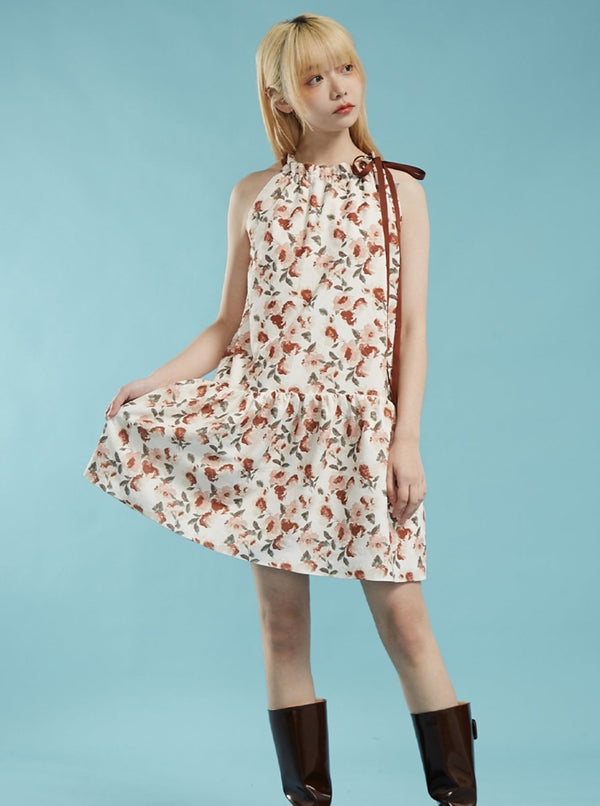 The Corridor Hanging Neck Cake Dress