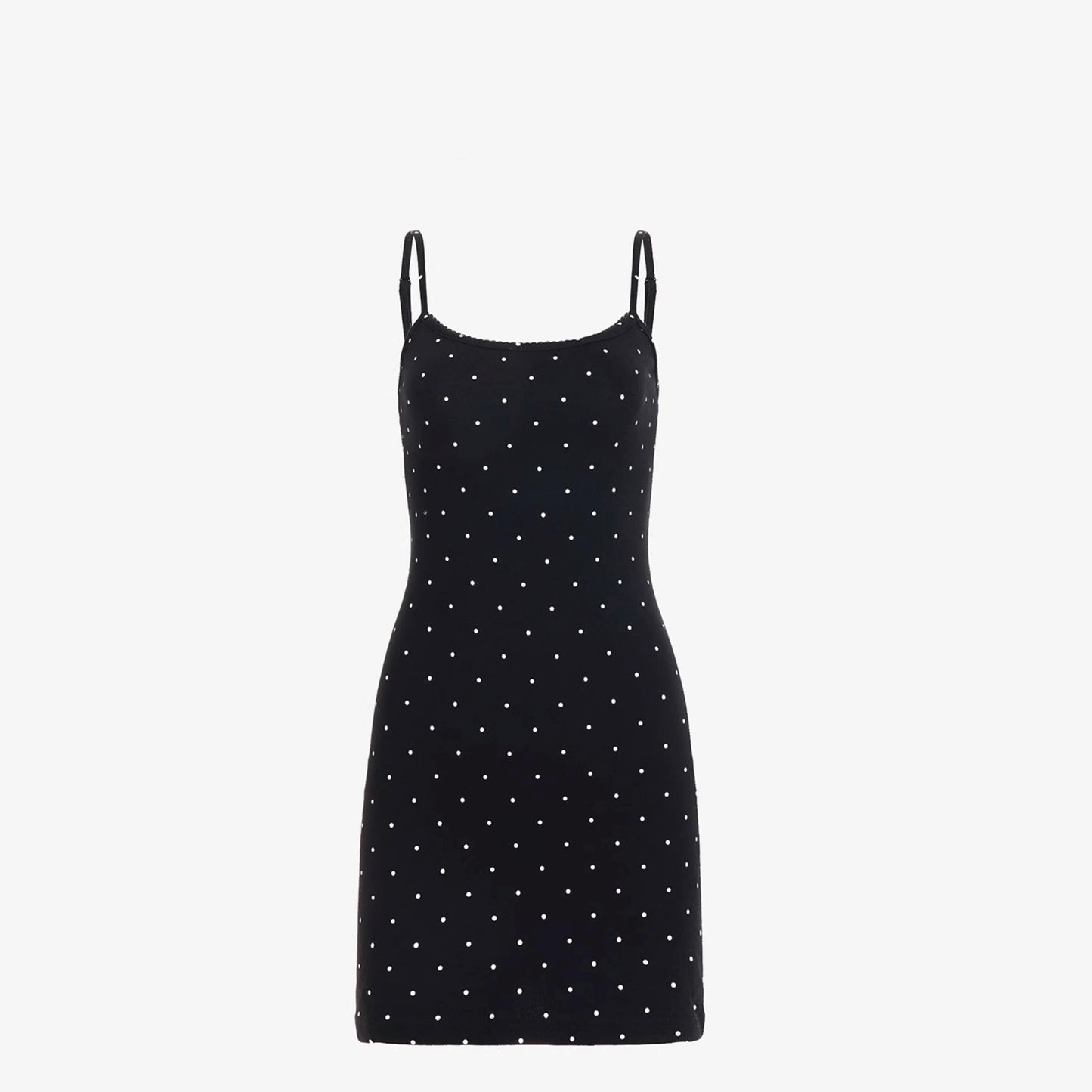 Polka Dot Lace Camisole Dress