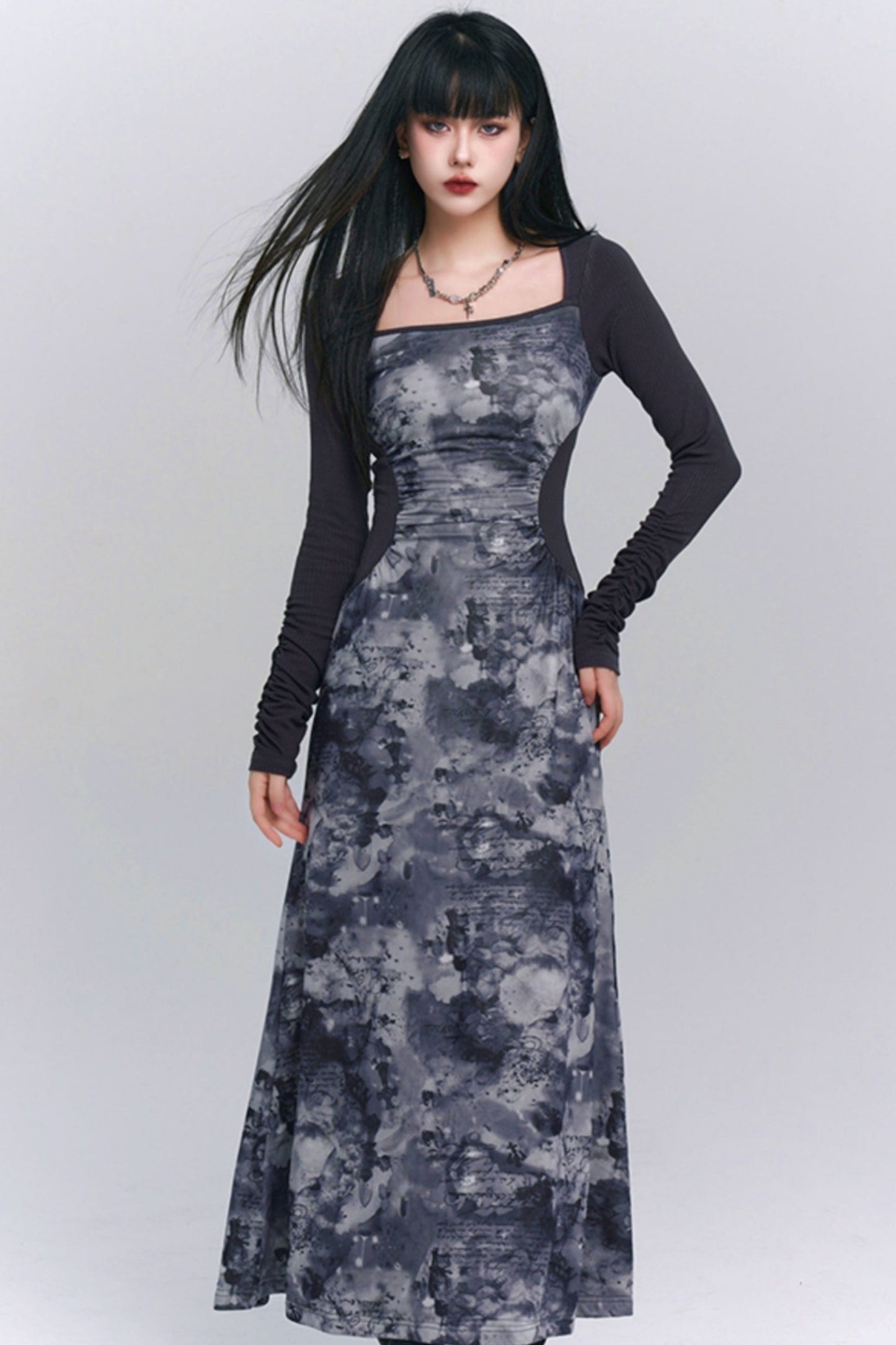 Unique Cold Design Chinese Dress