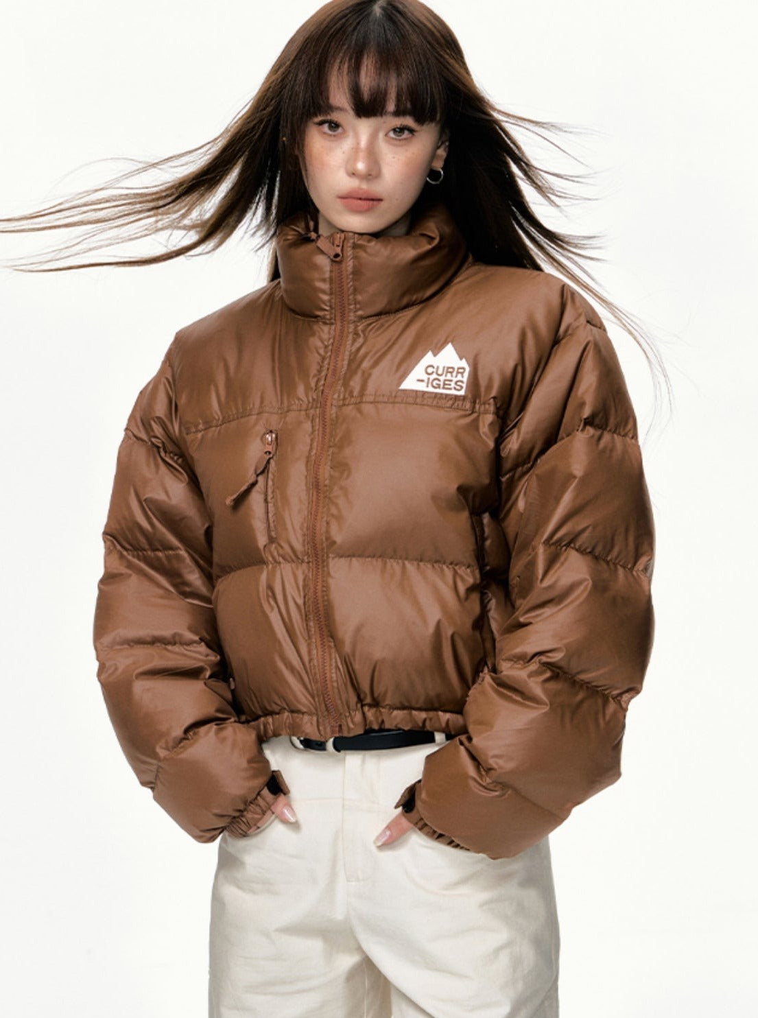 American Retro Brown Short Jacket