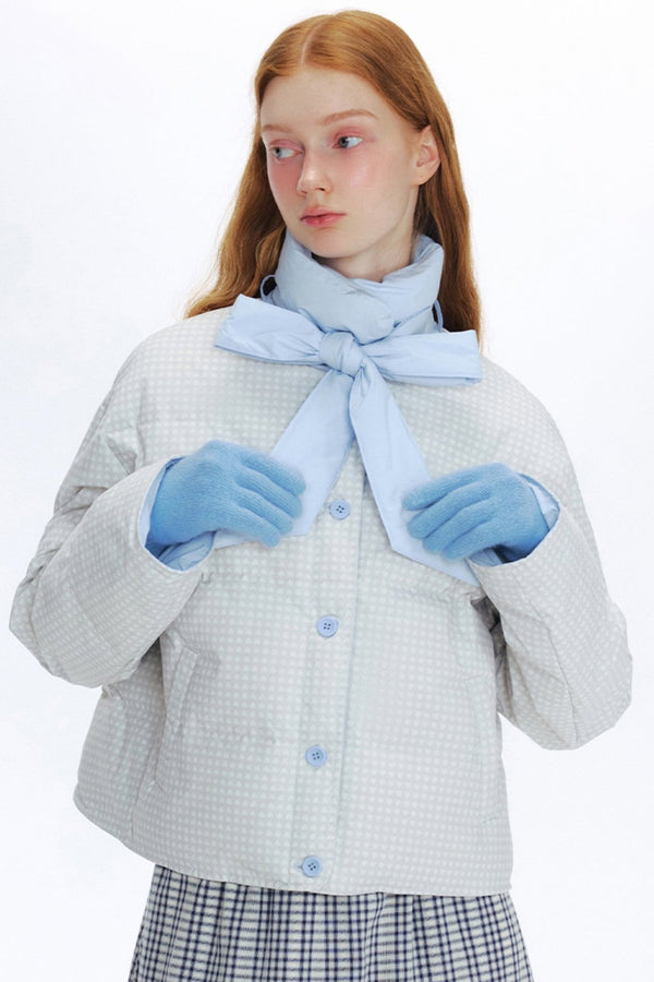 보우 스트리머 리버시블 다운 재킷 