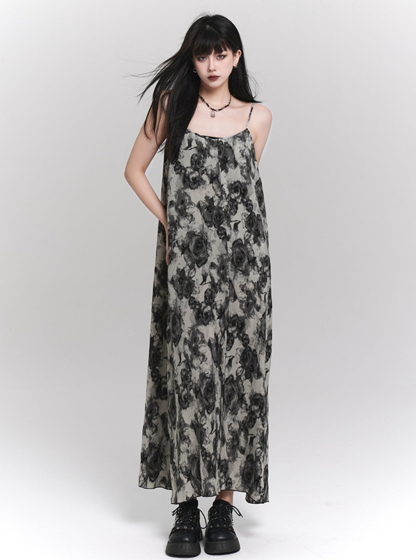 High-End French Slip Dress