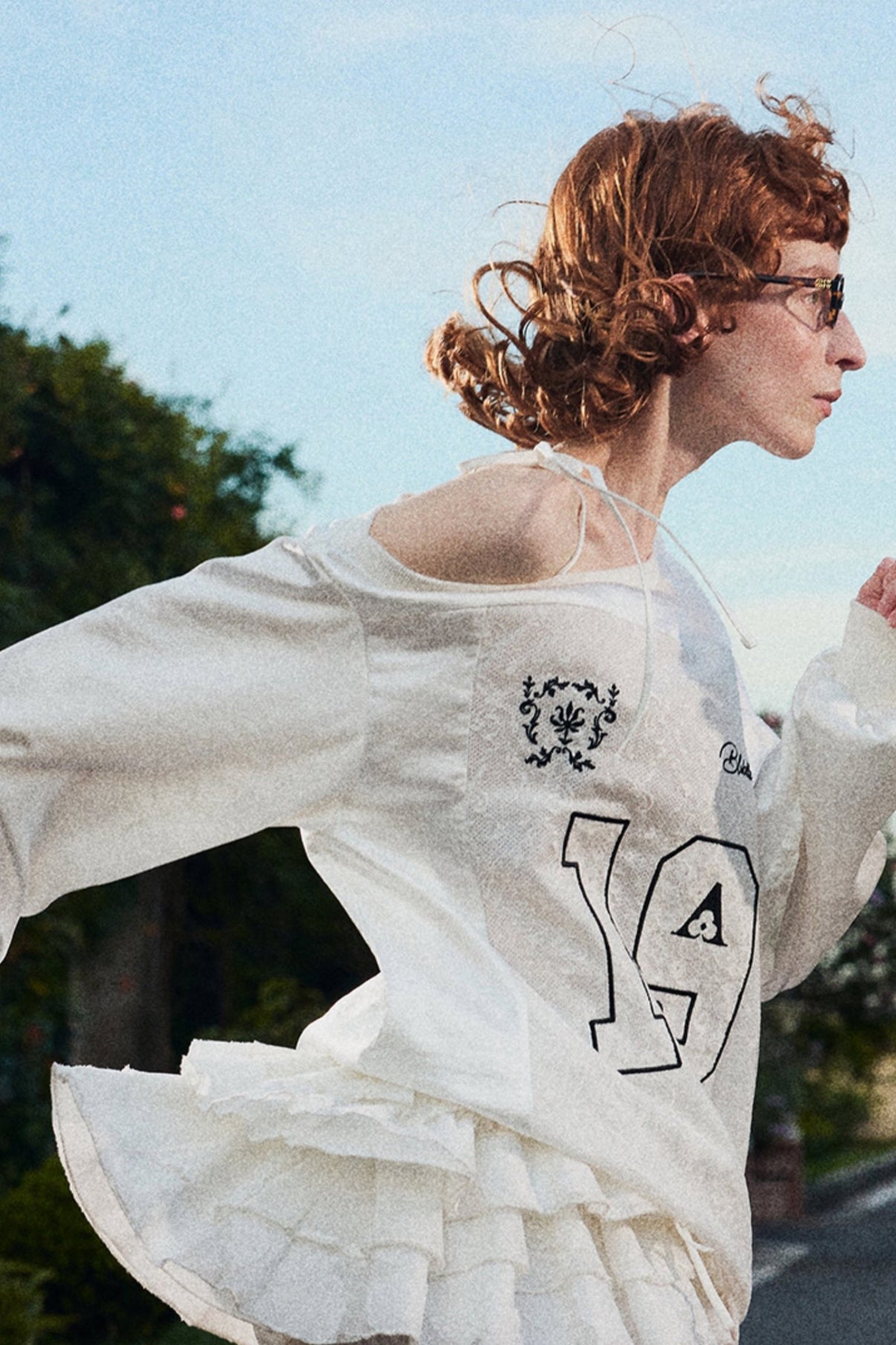 Asymmetrical Long Sleeve T-Shirt main image 1