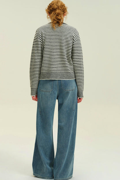 Sideline High Waist Casual Mop Pants