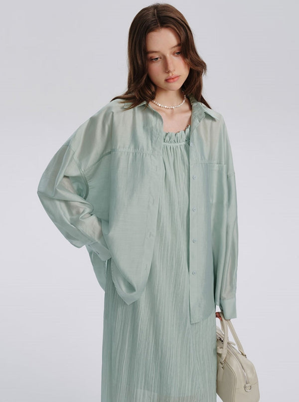 Mint Lace Two-Piece Set-Up