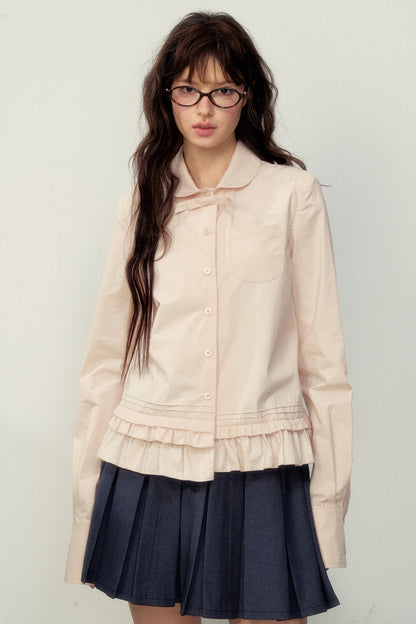 Romantic Design Lace Shirt