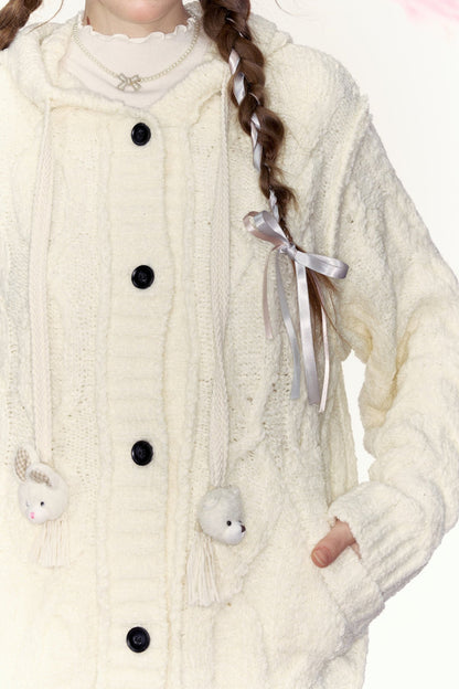 Retro Lazy Style Hooded Sweater