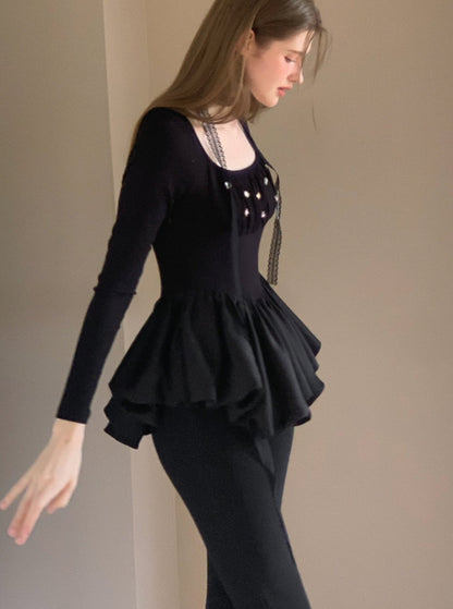 Night Waltz Long Sleeve Top