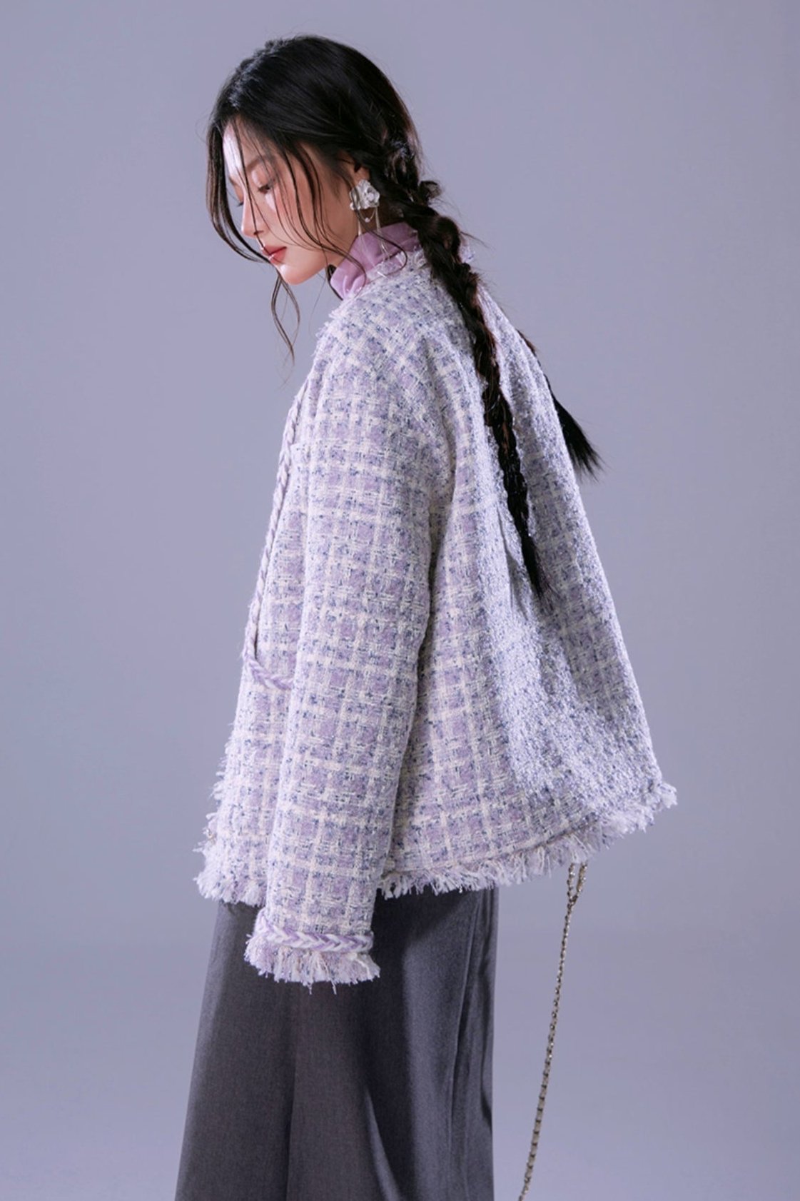 Braided Cotton Small Fragrance Jacket