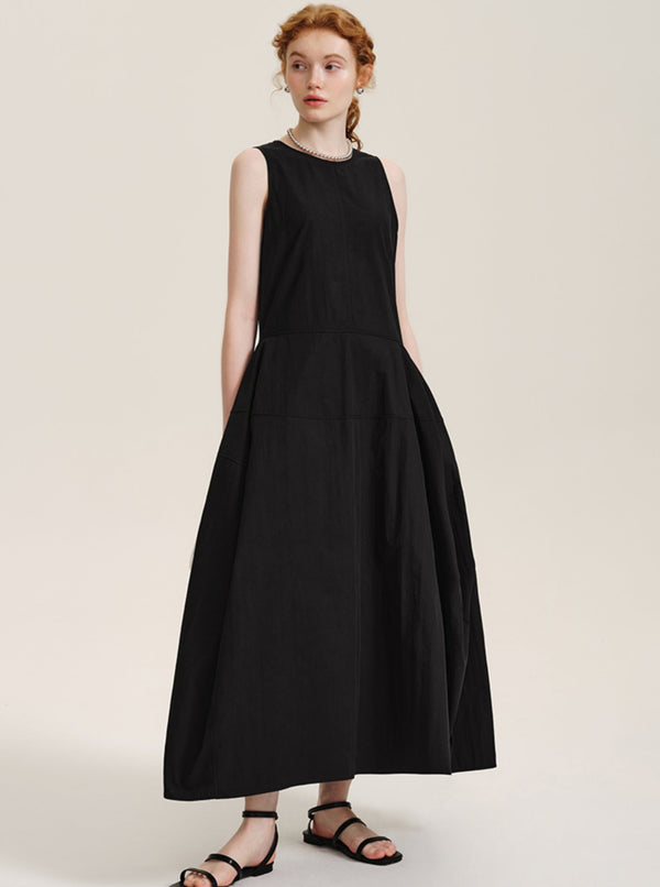 Wide Temperament Vest Dress