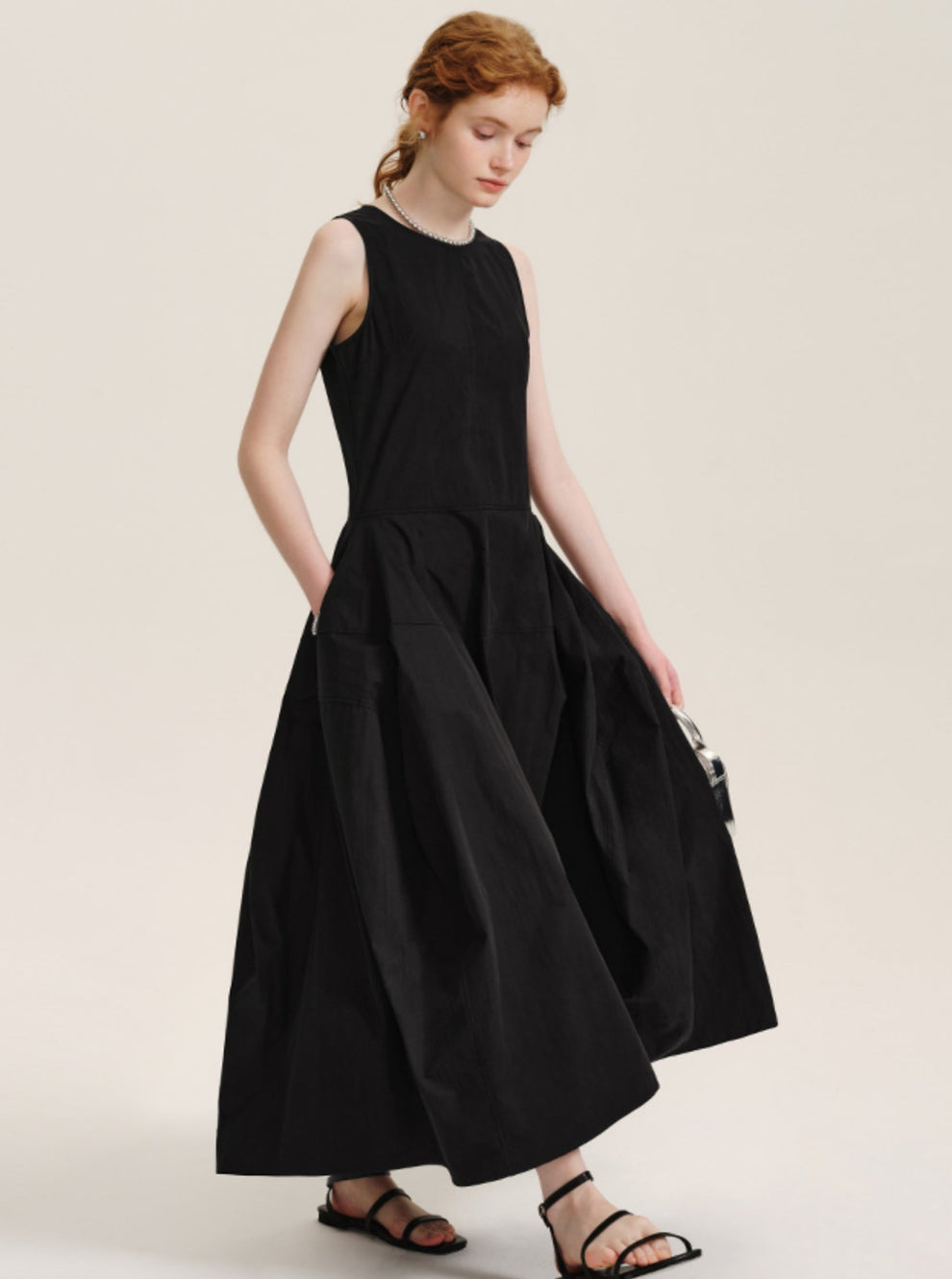 Sleeveless Gradient Temperament Vest