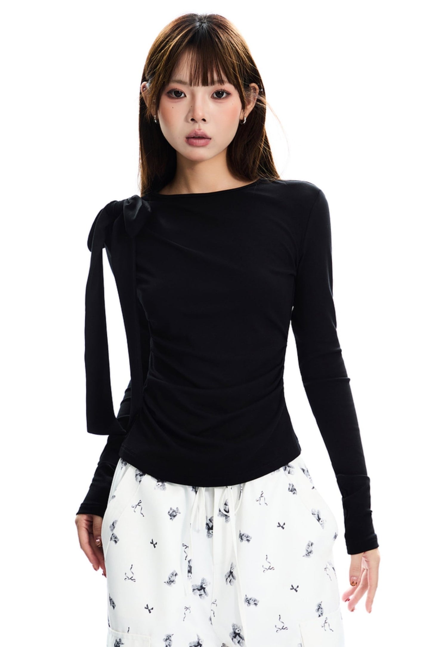 Cozyfit Asymmetric Long-Sleeve Top