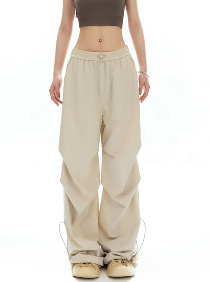 Mountaineering Loose Wide-Leg Cargo Pants