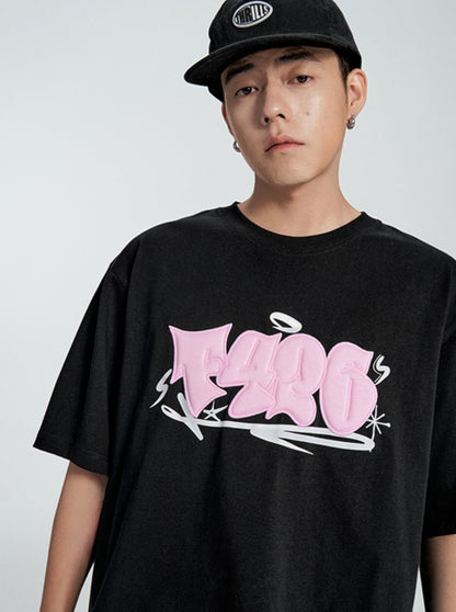 Graffiti Logo Short Sleeve T-Shirt