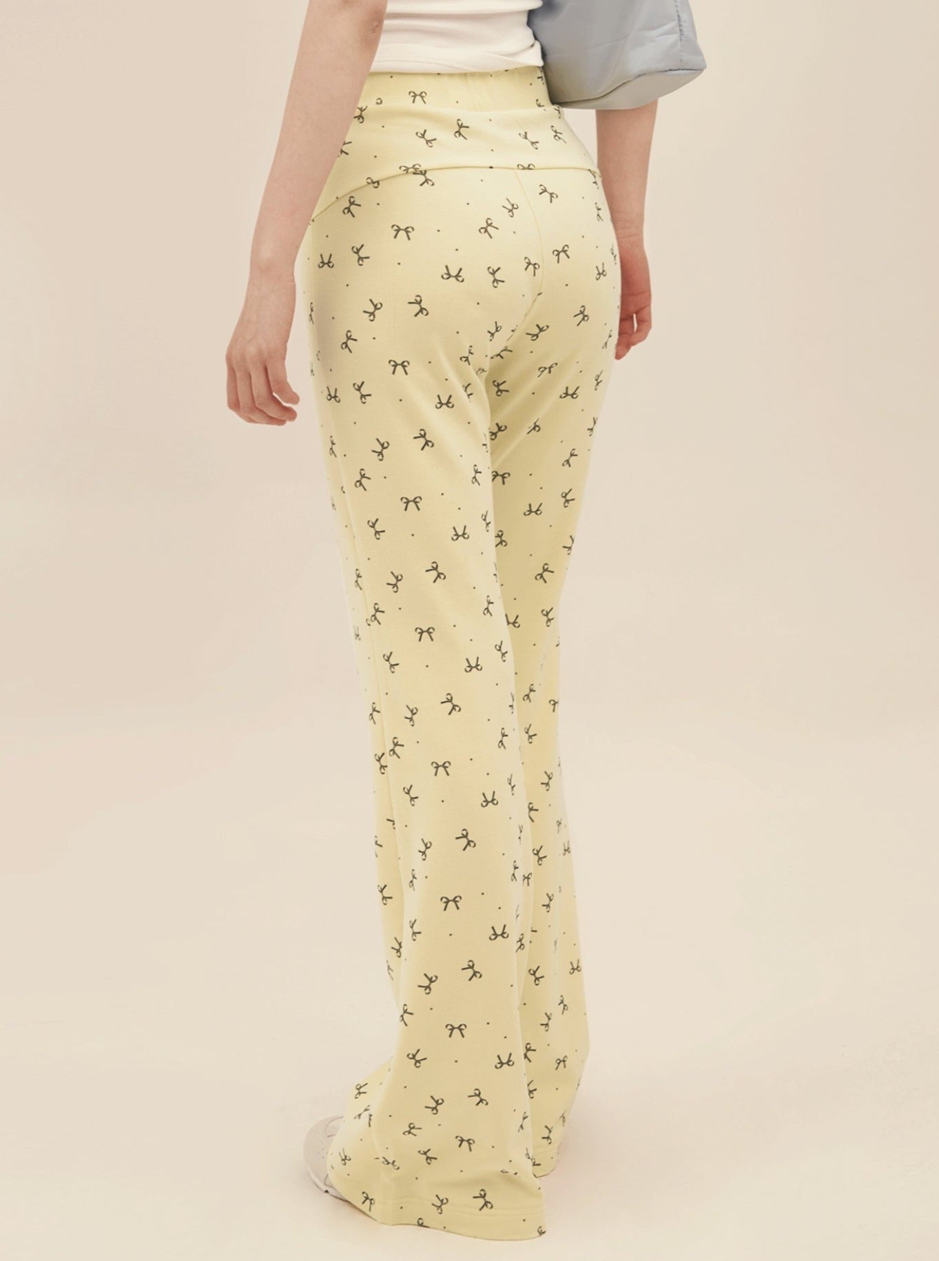 All-over Slim Bootcut Pants