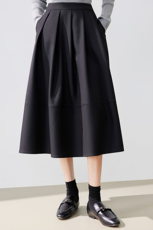 Temperament Thin A-Line Long Skirt