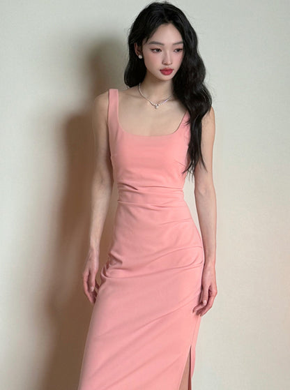 Pink Lychee Slip Dress