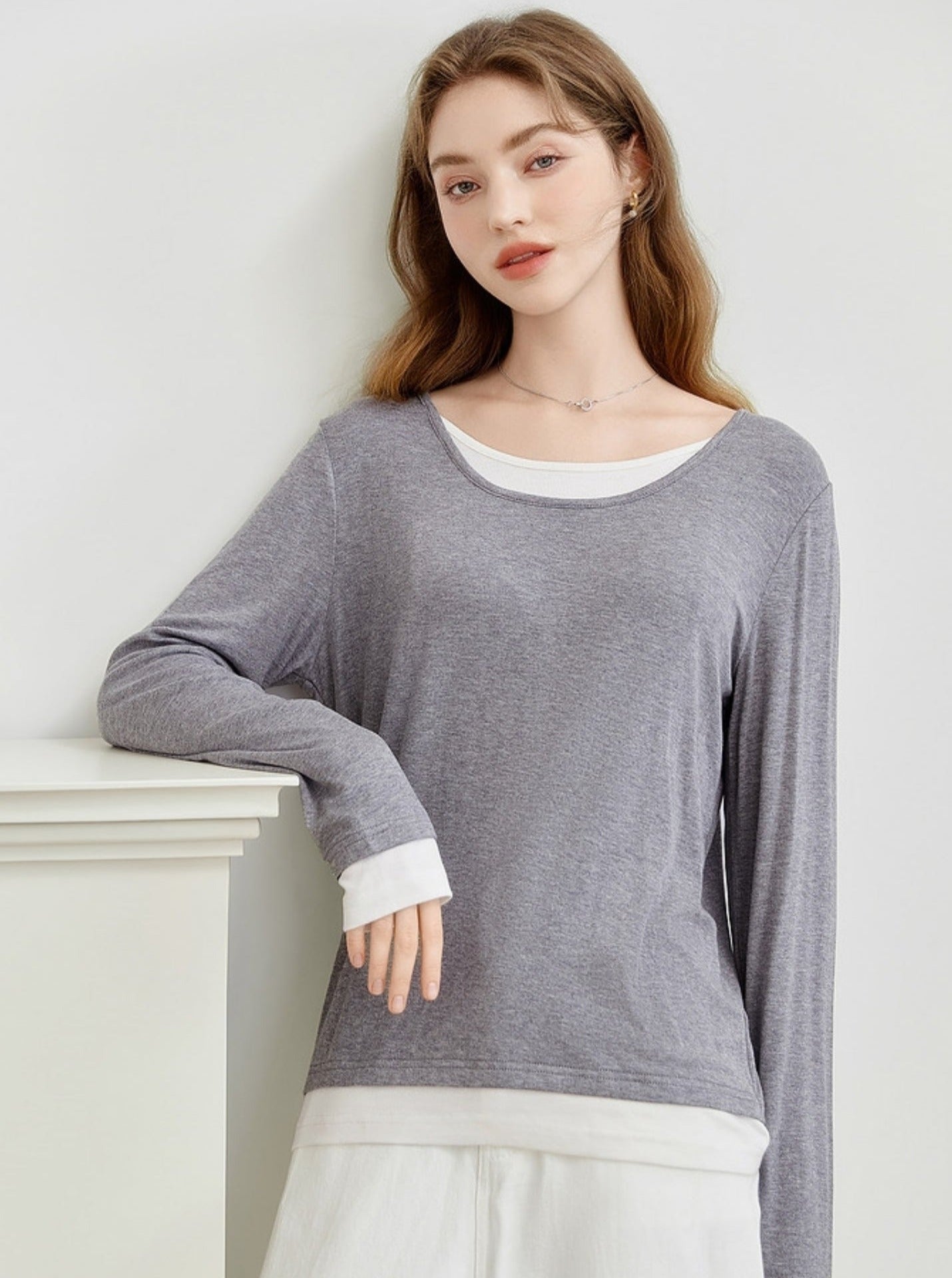 Slimming Versatile Long Sleeve Top