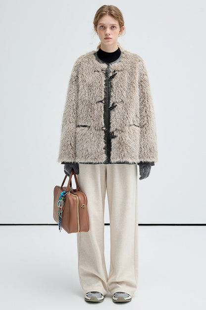 COZY FUR CHIC WINTER COAT