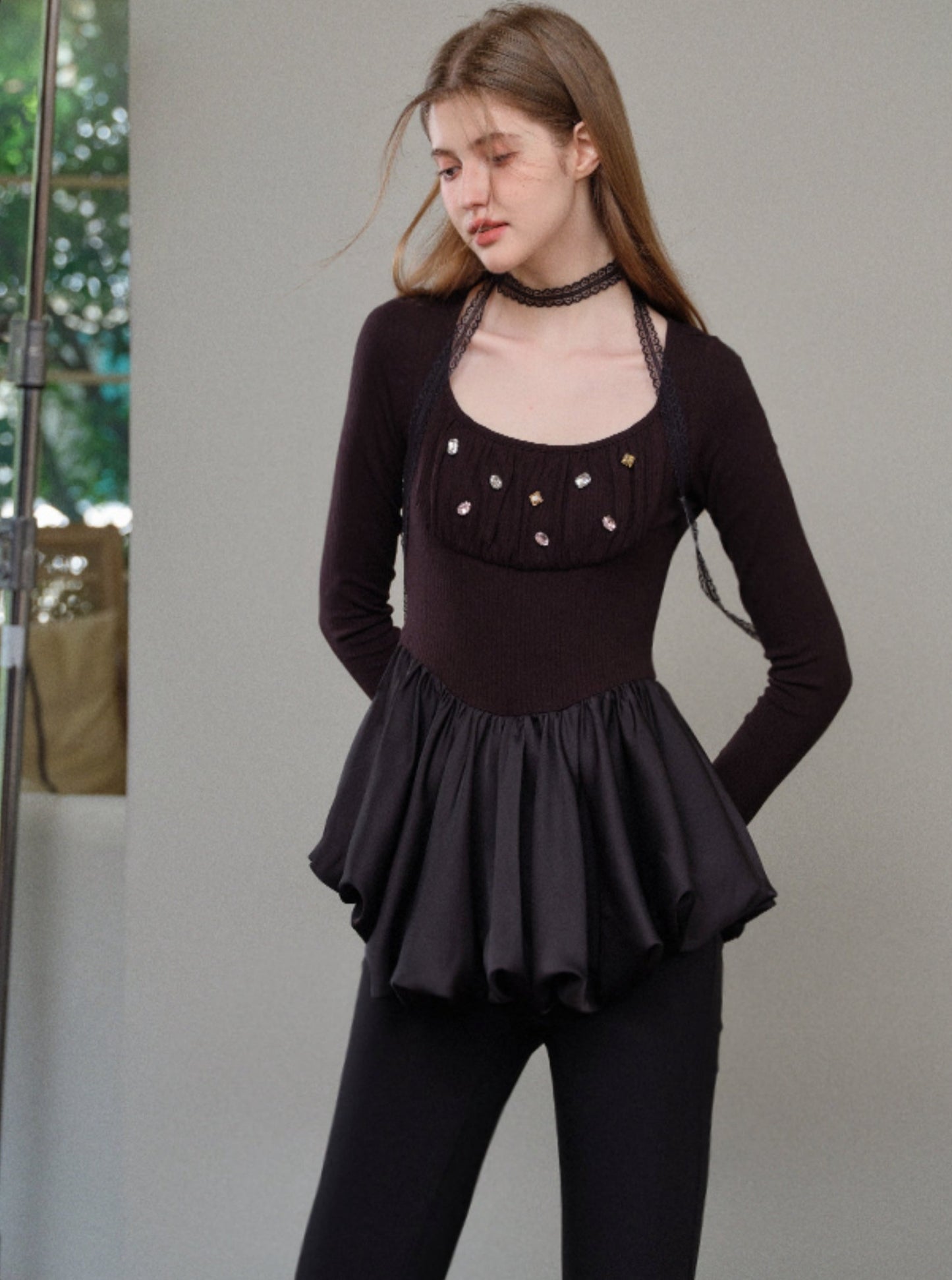 Night Waltz Long Sleeve Top