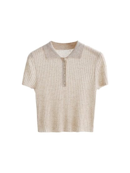 Luxe Linen Polo Top Set-Up