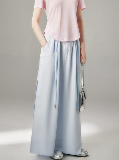 Original Design Casual Slit Maxi Skirt