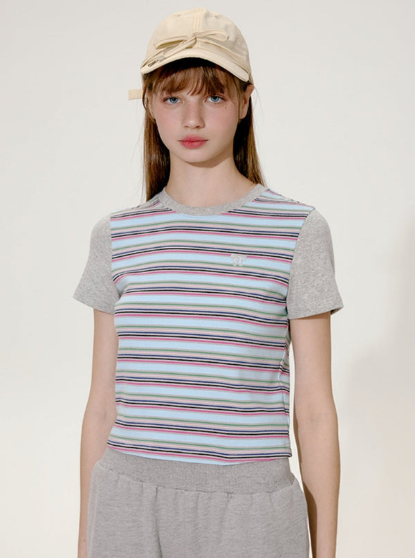 American Retro Stripe T-shirt