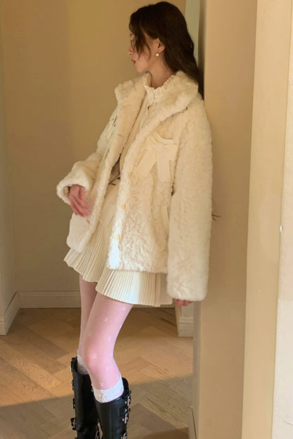 Cotton Lamb Wool Thick Winter Coat