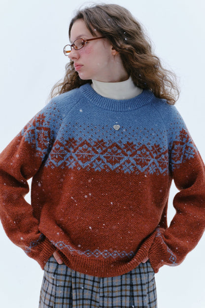 Iceland Anthem Fair Isle Sweater